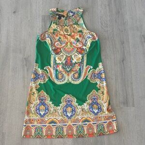 INC International Concepts Multicolor Paisley dress